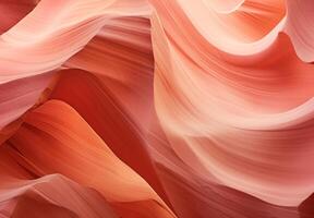 AI generated The Wave Sandstone Formations nature landscape Canyon in deserts photo