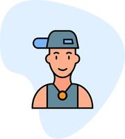 Rapper Vector Icon