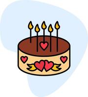 Cake Vector Icon