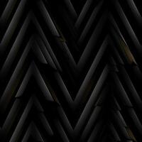 AI generated Dark black Geometric grid background Modern dark abstract texture seamless pattern photo