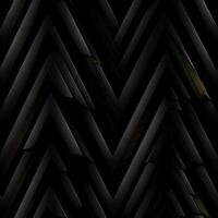 AI generated Dark black Geometric grid background Modern dark abstract texture seamless pattern photo