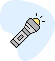 Torch Vector Icon