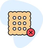 No Sweets Vector Icon