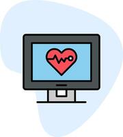 Heartbeat Vector Icon