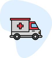 Ambulance Vector Icon