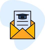 icono de vector de correo