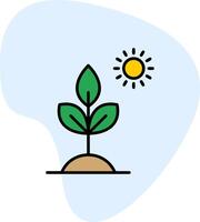 Biology Plant Vector Icon