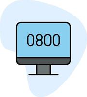 Help Line Vector Icon