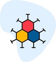 Molecule Vector Icon