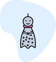 Teru Teru Bozu Vector Icon