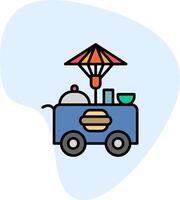 Food Stall Vector Icon