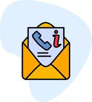 icono de vector de correo electrónico