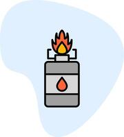 Camping Gas Vector Icon