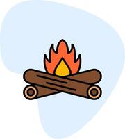 Bonfire Vector Icon