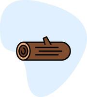 Log Vector Icon