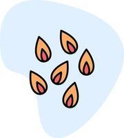 Flower Petals Vector Icon