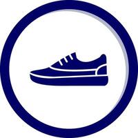 icono de vector de zapatillas