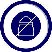 No Sugar Vector Icon