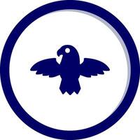 icono de vector de águila