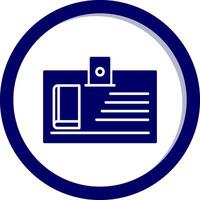 Library Card Vector Icon