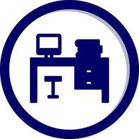 Desk Vector Icon