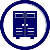 Lockers Vector Icon