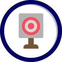 Military Target Vector Icon