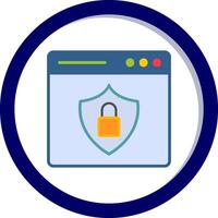 Web Security Vector Icon