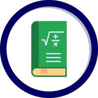 Maths Book Vector Icon