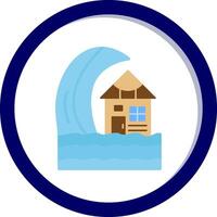 Tsunami Vector Icon