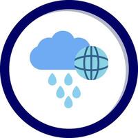 World Rainy day Vector Icon