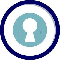 Keyhole Vector Icon