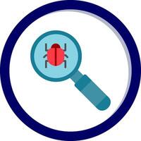 Virus detection Vector Icon