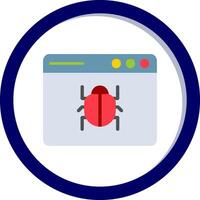 Web Bug Vector Icon