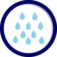 Rain Vector Icon