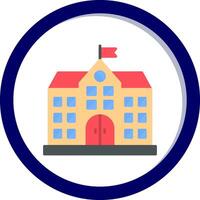 University Building Vector Icon