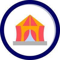 Circus Tent Vector Icon