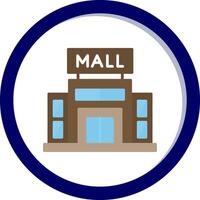 Shopping Mall Vector Icon