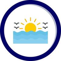 Sea Vector Icon