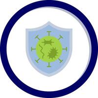 Germs Protected Vector Icon