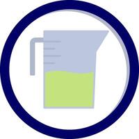 icono de vector de vaso de precipitados