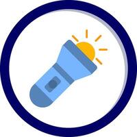 Flashlight Vector Icon