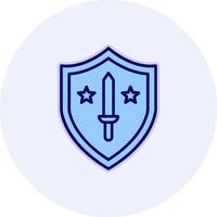 Military Shield Vector Icon
