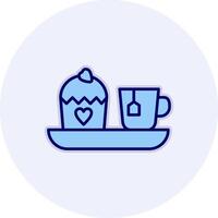 Afternoon Tea Vector Icon