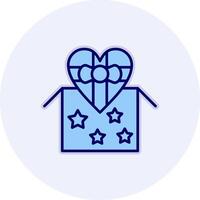 Heart Box Vector Icon