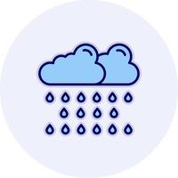 Rain Vector Icon