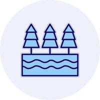 River Vector Icon