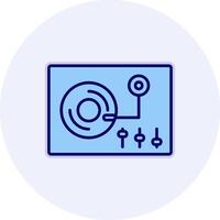 Turntable Vector Icon