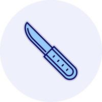 icono de vector de cuchillo