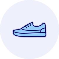 icono de vector de zapatillas